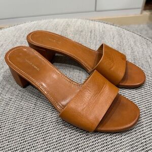 Mansur Gavriel brown sandals